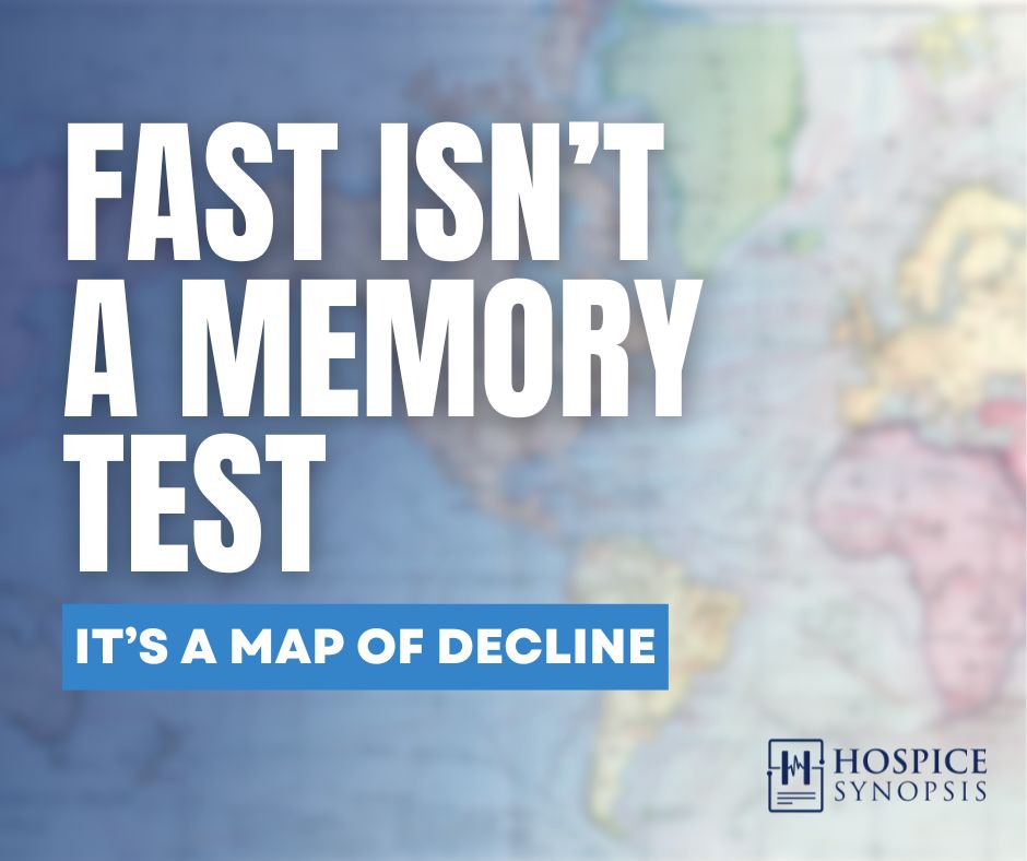 FAST Isn’t a Memory Test: It’s a Map of Decline